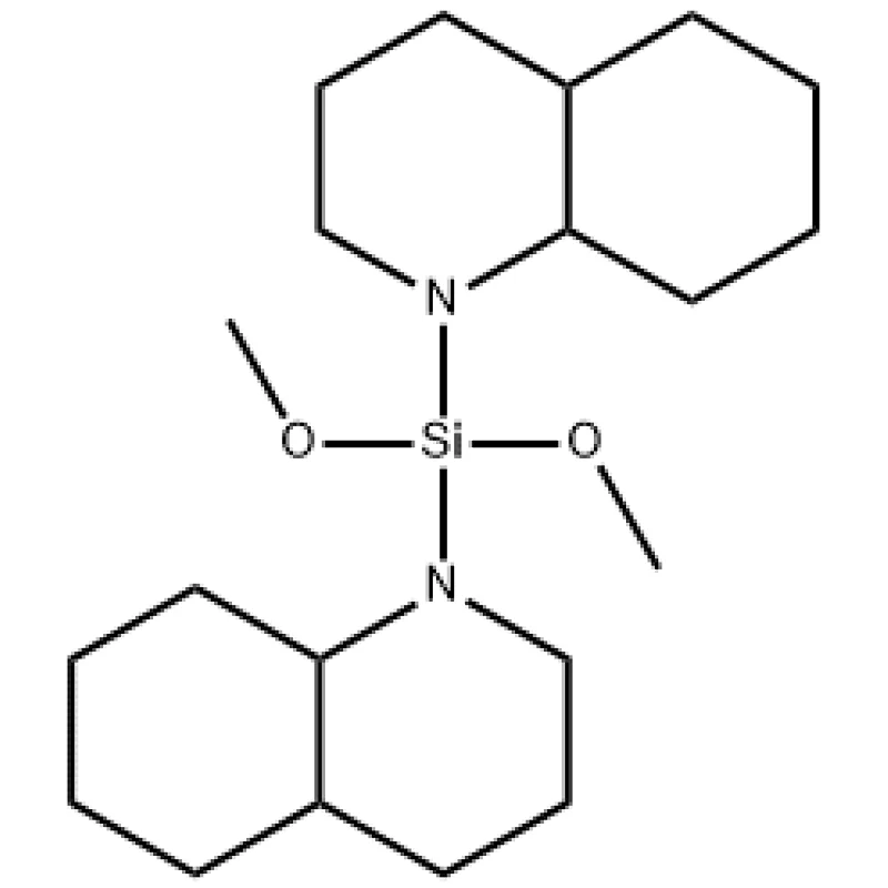 Quinoline, 1,1'-(dimethoxysilylene)bis[decahydro-