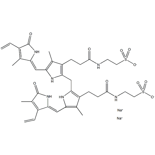 68683-34-1  二牛磺酸胆红素钠盐