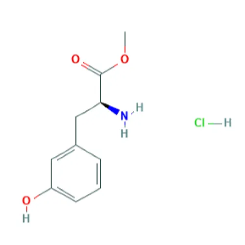 L-3-羟基-苯丙氨酸甲酯盐酸盐 (S)-methyl 2-amino-3-(3-hydroxyphenyl)propanoate hydrochloride