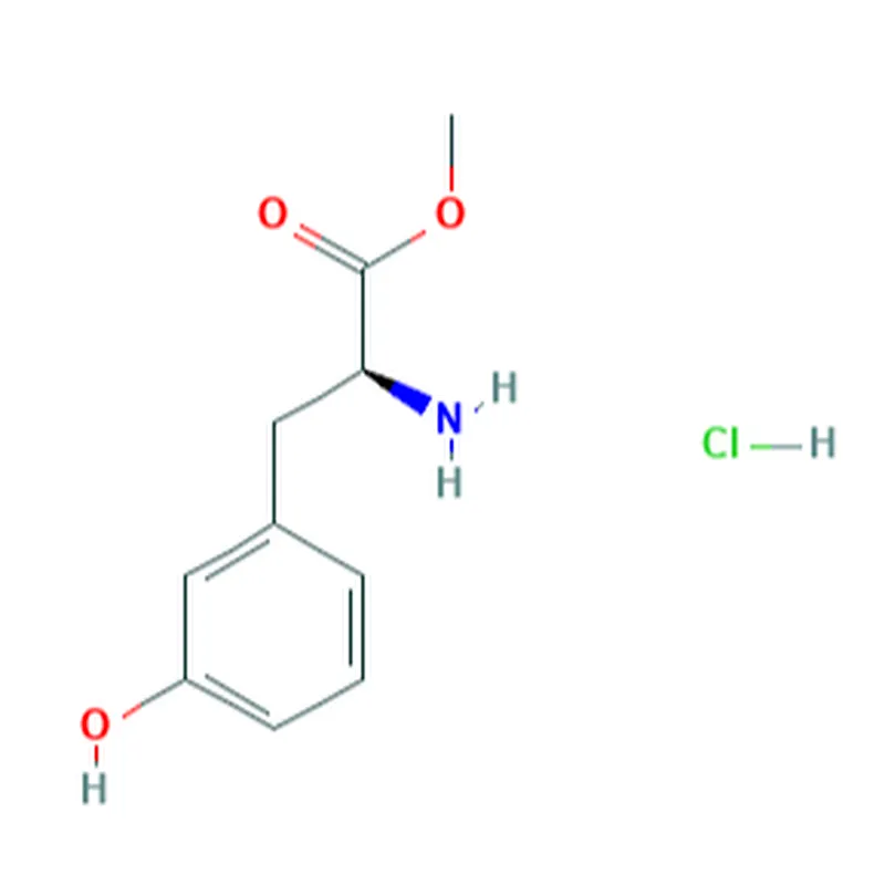 L-3-羟基-苯丙氨酸甲酯盐酸盐 (S)-methyl 2-amino-3-(3-hydroxyphenyl)propanoate hydrochloride