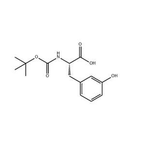 Boc-L-M-酪氨酸 (S)-2-Tert-butoxycarbonylamino-3-(3-hydroxy-phenyl)-propionic acid