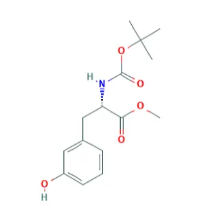 (S)-2-(Boc-氨基)-3-(3-羟苯基)丙酸甲酯 (s)-2-(Boc-amino)-3-(3-hydroxyphenyl)propionic acid methyl ester