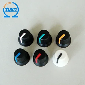 D shaft rubber knob 18T knob