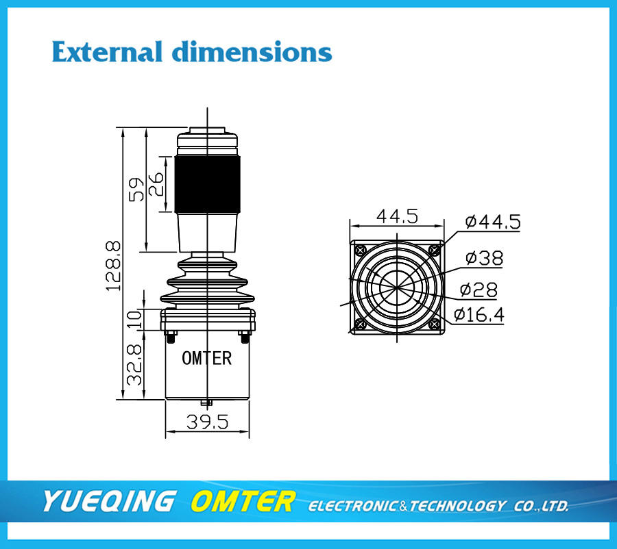 PTZ camera PTZ joystick OM901-H52