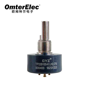 b10k potentiometer dual  shaft rotary potentiometer
