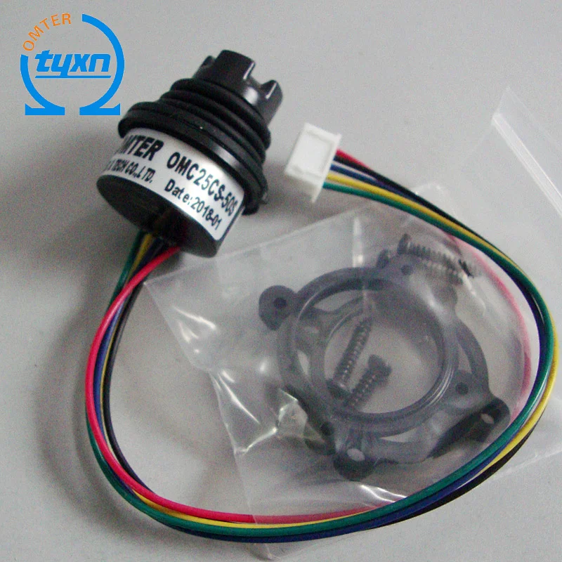 2 Axis, Redundant Sensor Hall Effect Hand Grip Joystick