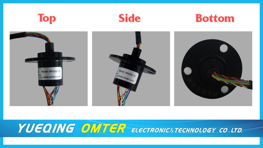 SRC022-12 gold contact slip ring