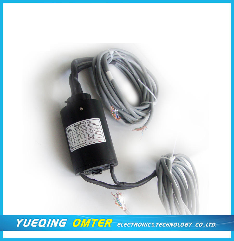 SRH1254F-18-2xCAT5e-001 capsule slipring 240v