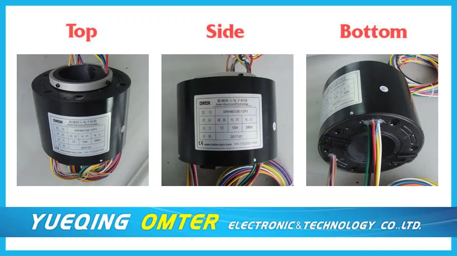 SRH60135-12P1 electrical wires slip ring