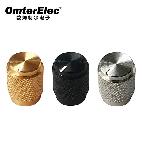aluminium potentiometer knob