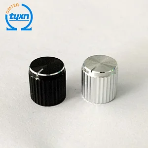 aluminium potentiometer knobs