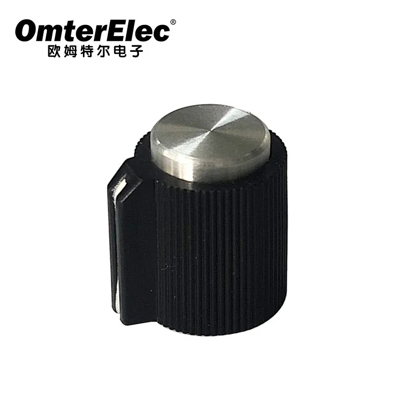 black audio volum control knob