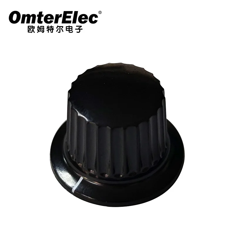 Skirted Control Knob 1610 Black