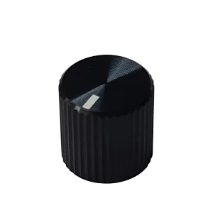 Solid aluminum small knob