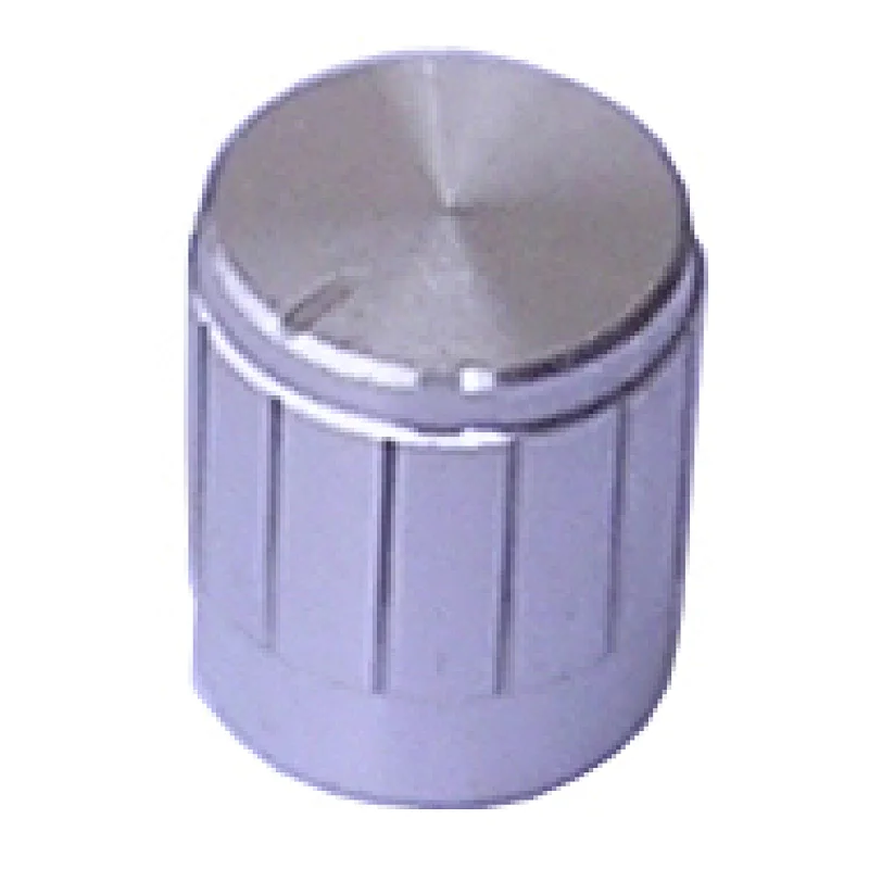 Aluminium clad plastic knobs