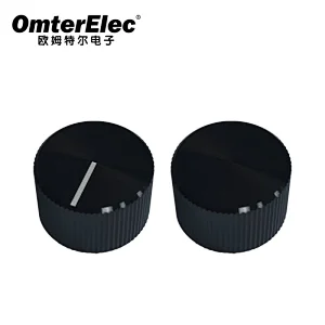 aluminum potentiometer knobs