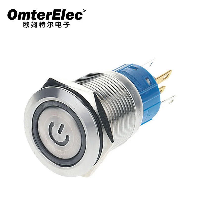 19C DP type power supply NC NO micro travel pushbutton switch