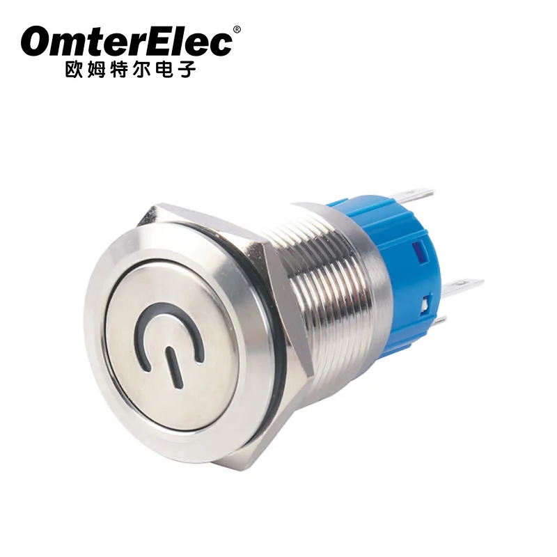 19C with power light metal push button switch
