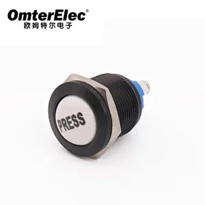19MM ceramic design metal push button switch