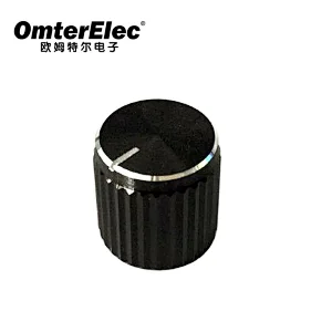 aluminium potentiometer knobs