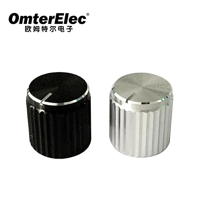 aluminium potentiometer knobs