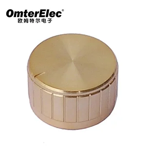 Aluminium clad plastic knobs