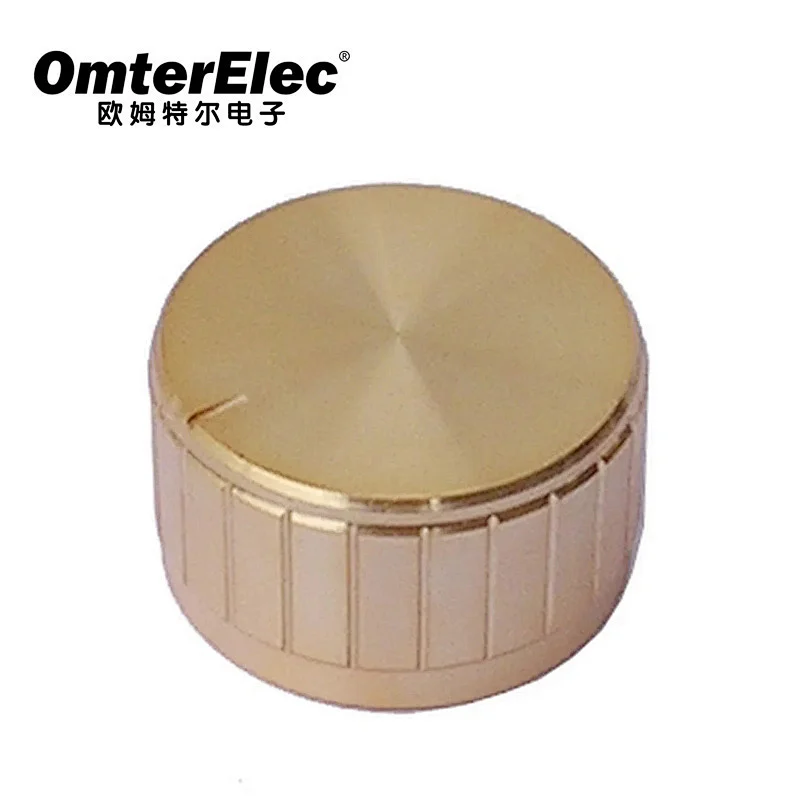 Aluminium clad plastic knobs