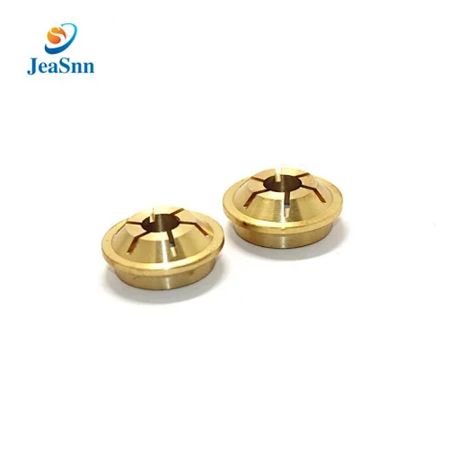Precision milling and turning brass parts