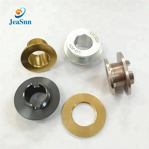 aluminum knurled cnc turning parts
