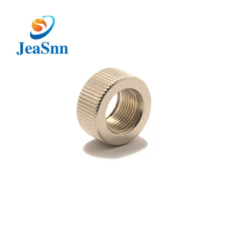brass knurled nut
