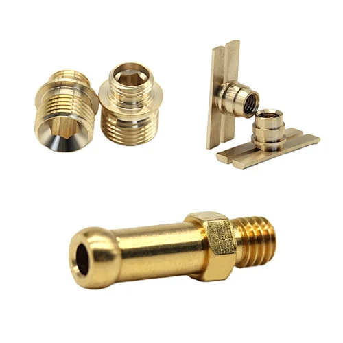 Precision milling and turning brass parts