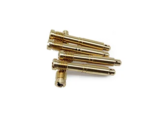CNC machined copper brass turning parts brass smoking pipe parts