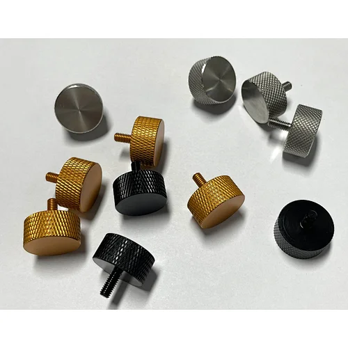 Custom aluminum stainless steel brass thumb screw m12 m10 m8 m6 m5 m4 m3 m2 knurled thumb screw