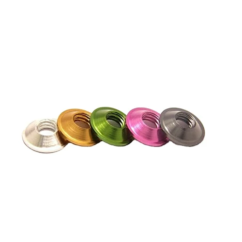 Laser-etched Bicycle Headset Caps