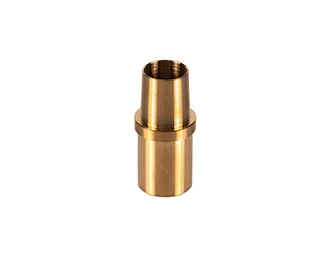 CNC machined copper brass smoking pipe parts