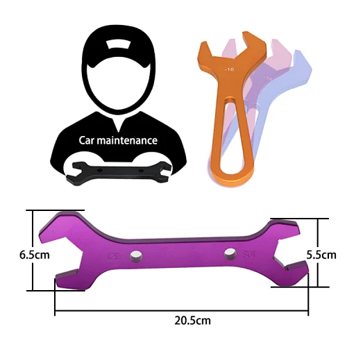 anodized aluminum wrench