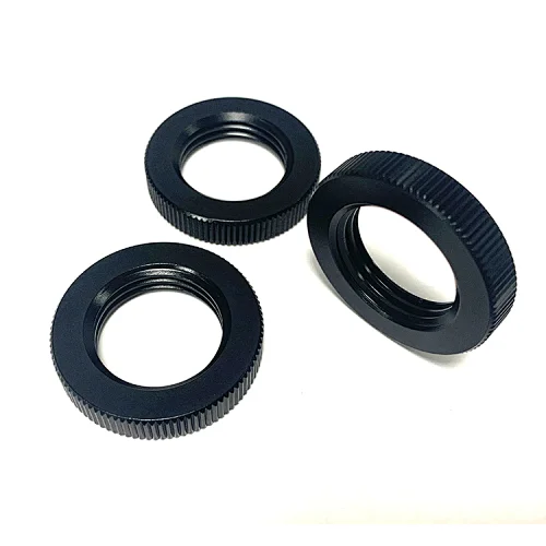 brass knurled nut