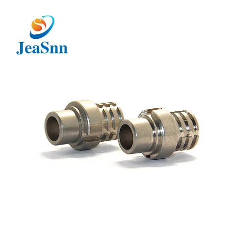 CNC metal machined fabrication stainless steel threaded sleeve