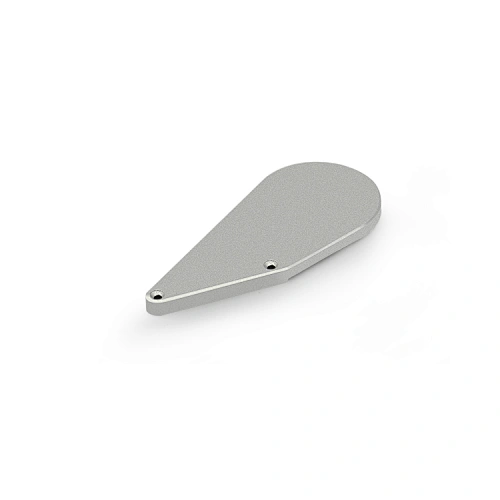 clear anodized 6061 aluminum parts