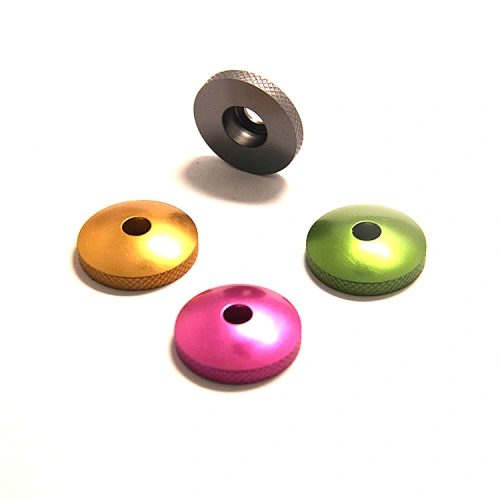 aluminum alloy bike parts covers bicycle grips plugs