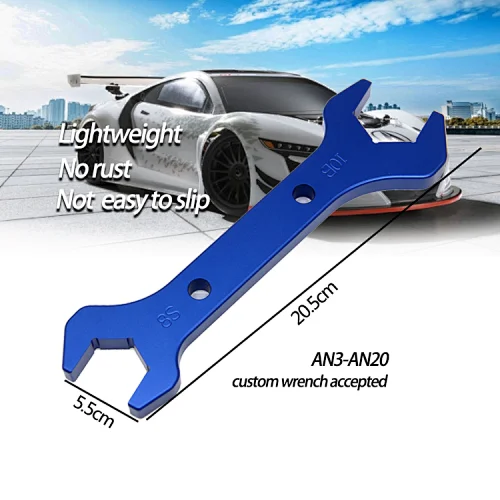 anodized aluminum wrench
