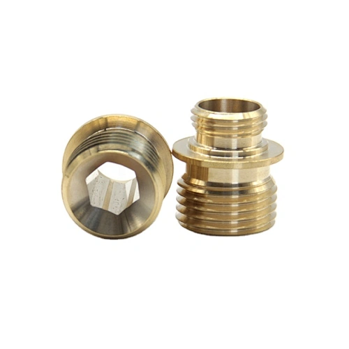 brass components parts with nickel plated