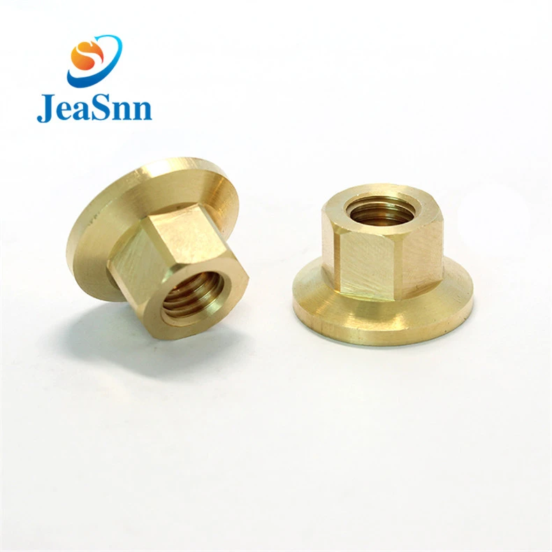 China Yellow Special Hex Head Reducer Brass Nut,Brass Decorative Nut