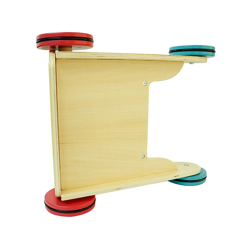 Shape matching lion cute Cartoon children wooden Walker