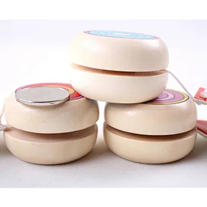 2021 new Amazon hot selling children's gift yo-yo toy wooden cartoon yo-yo