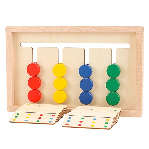 Baby Wooden Abacus Preschool Counting Calculator Teaching Toy Wooden Montessori Educational Toys