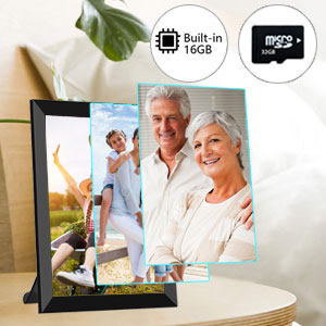 10.1 inch WiFi Digital Photo Frame with Alexa Voice Control