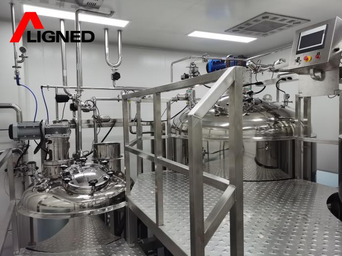 Liquid pharmaceutical equipment installing in Tanzania pharmaceutical factory