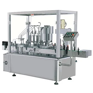 filler capper machine,automatic bottle filling and capping machine,monoblok liquid filling machine