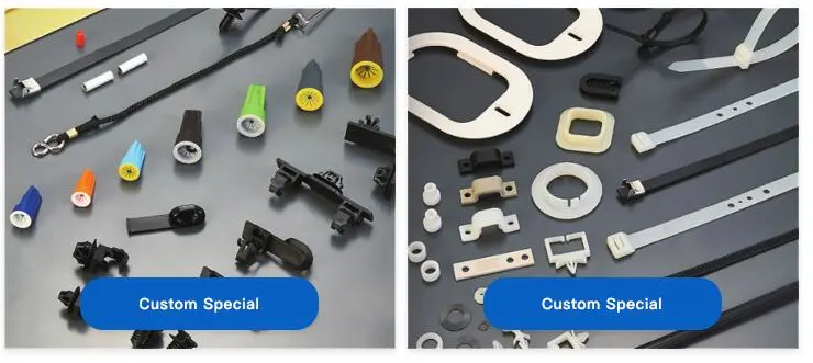 wahsure quality products connectors plastic part Flexible Conduits